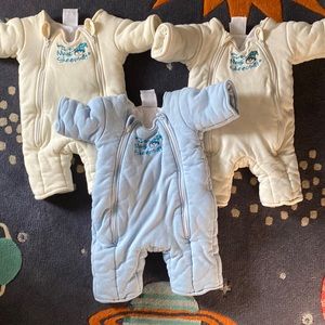 Baby Merlins Magic Sleepshirt.  Size 3-6 (2) and (1) Size: 6-9 months
